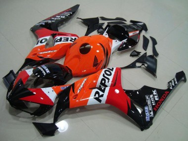 Kits Carenado Moto Honda CBR1000RR 2006-2007 - Naranja Blanco Rojo Negro Brillante Repsol Asequibles