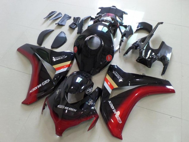 Carenados Moto Honda CBR1000RR 2008-2011 - Negro Brillante Rojo Mugen Asequibles