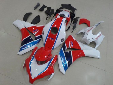 Kits Carenado Moto Honda CBR1000RR 2008-2011 - Blanco Rojo Azul HRC Asequibles