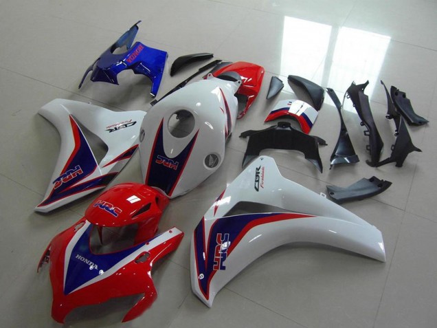 Carenado Moto Honda CBR1000RR 2008-2011 - Blanco Rojo Azul HRC Asequibles