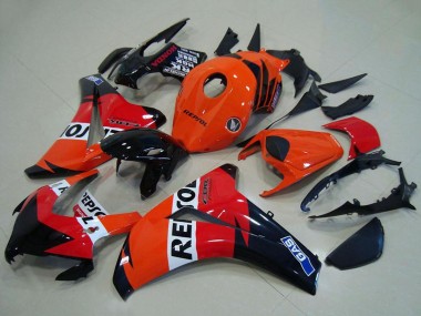 Carenados ABS Honda CBR1000RR 2008-2011 - Naranja Blanco Rojo Negro Brillante Repsol Asequibles