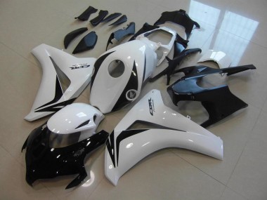 Kits Carenado Moto Honda CBR1000RR 2008-2011 - Blanco Negro Brillante Asequibles