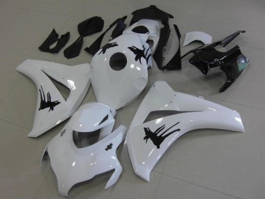 Carenados Moto Honda CBR1000RR 2008-2011 - Blanco Negro Especial Calcomanías Asequibles