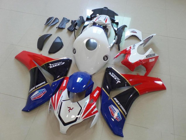 Carenados Moto Honda CBR1000RR 2008-2011 - Blanco Rojo Azul Negro Brillante TT Legends Asequibles