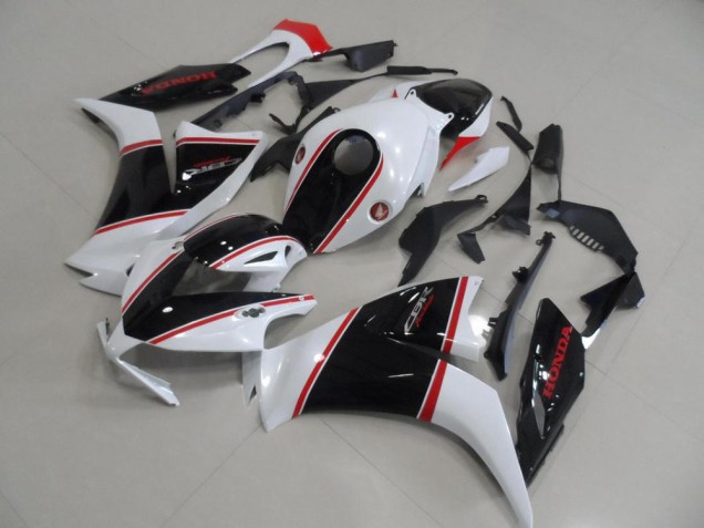 Carenado Moto Honda CBR1000RR 2012-2016 - Blanco Rojo Negro Brillante Raya Asequibles