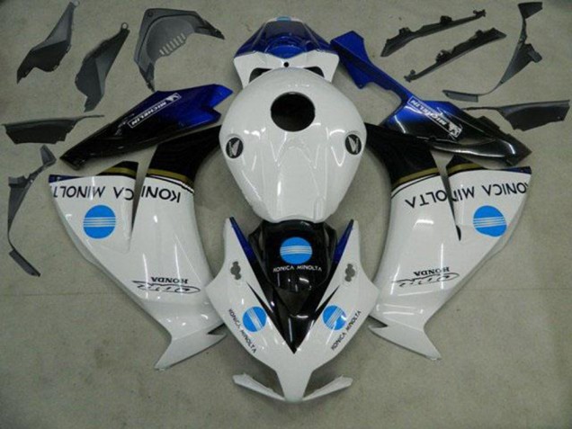 Carenados Moto Honda CBR1000RR 2012-2016 - Blanco Azul Negro Brillante Konica Minolta Asequibles