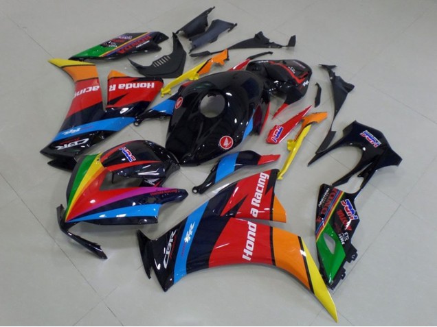 Carenados Moto Honda CBR1000RR 2012-2016 - Azul Rojo Amarillo Verde Negro Brillante Arcoíris Asequibles