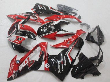 Carenado Moto BMW S1000RR 2015-2016 - Blanco Rojo Negro Brillante Asequibles