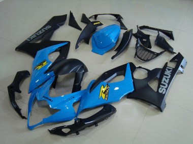 Carenados Moto Suzuki GSXR 1000 2005-2006 - Azul Negro Amarillo Asequibles