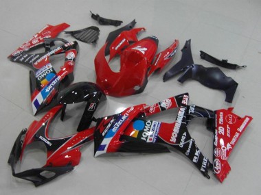 Carenados Moto Suzuki GSXR 1000 2007-2008 - Rojo Negro Azul Blanco JOMO Asequibles