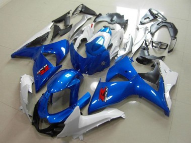 Carenados Moto Suzuki GSXR 1000 2009-2016 - Azul Blanco Negro OEM Estilo Asequibles
