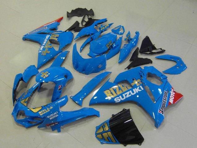 Carenados Moto Suzuki GSXR 1000 2009-2016 - Azul Oro Rizla Motul Asequibles