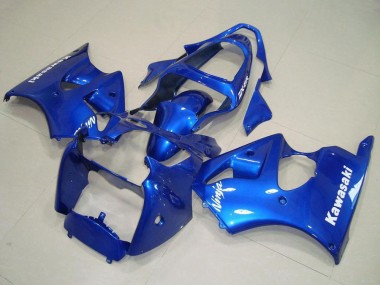 Carenados Moto Kawasaki ZX6R 2000-2002 - Azul Asequibles