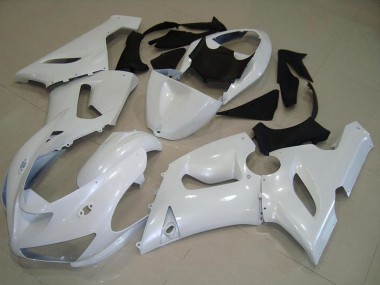 Carenados Moto Kawasaki ZX6R 2005-2006 - Blanco Perla Asequibles