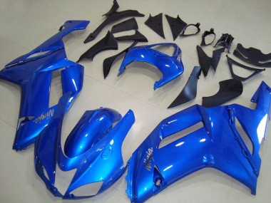 Carenados Moto ABS Kawasaki ZX6R 2007-2008 - Azul Asequibles