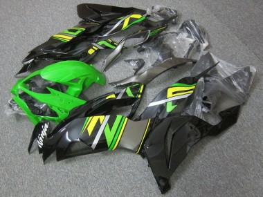 Carenados Moto Kawasaki ZX6R 2019-2022 - Verde Negro Amarillo Asequibles