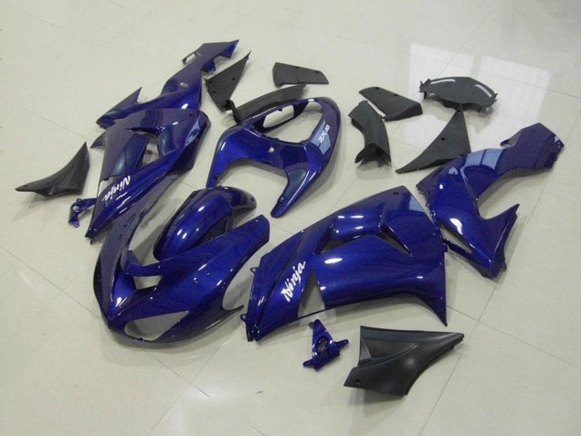 Kits Carenado Moto Kawasaki ZX10R 2006-2007 - Azul Oscuro Asequibles