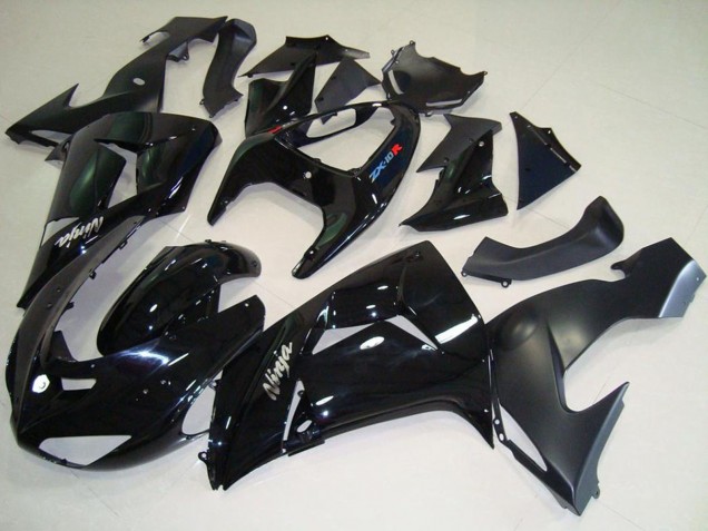 Carenados Moto Kawasaki ZX10R 2006-2007 - Negro Brillante Negro Mate Blanco Ninja Asequibles