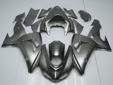 Carenados Moto Kawasaki ZX10R 2006-2007 - Gris Brillante Asequibles