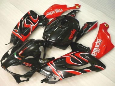 Carenados Moto Aprilia RS125 2006-2011 - Negro Rojo Asequibles