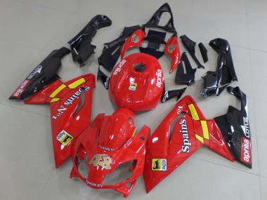 Carenados Moto Aprilia RS125 2006-2011 - Rojo Negro Amarillo Asequibles