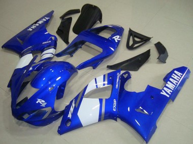 Carenados Moto Yamaha YZF R1 2000-2001 - Azul Blanco Asequibles
