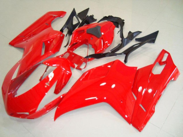 Carenados Moto Ducati 848 1098 1198 2007-2014 - Rojo Asequibles