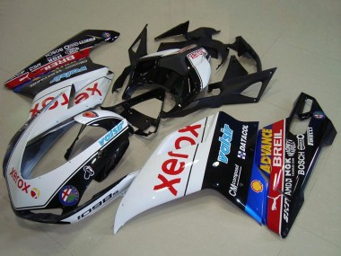Carenados Moto Ducati 1098 2007-2014 - Blanco Azul Rojo Negro Brillante Negro Xerox Valsir Asequibles
