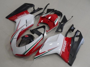 Carenados Moto Ducati 1198 2007-2014 - Blanco Rojo Verde Negro Mate Asequibles