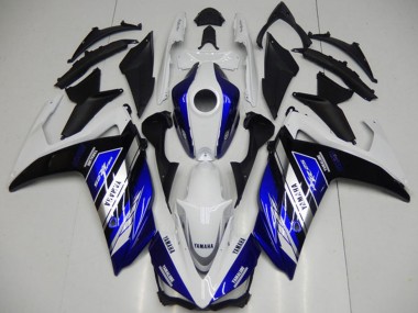 Carenados Moto Yamaha YZF R3 2015-2018 - Blanco Azul Negro Yamalube Asequibles