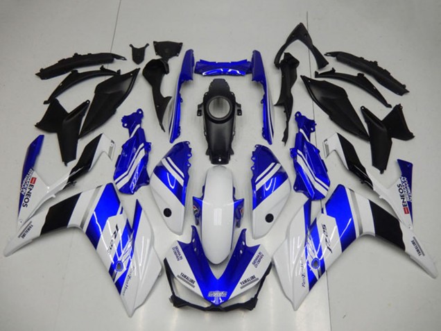 Carenados Moto Yamaha YZF R3 2015-2018 - Blanco Azul Negro Yamalube ENEOS Asequibles