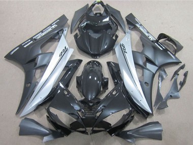 Carenados Moto Yamaha YZF R6 2006-2007 - Negro Brillante Negro Mate Plata Asequibles