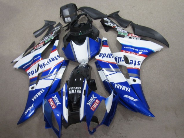 Carenados Moto Yamaha YZF R6 2006-2007 - Blanco Azul Rojo Sterilgarda Volvo Fimer Asequibles
