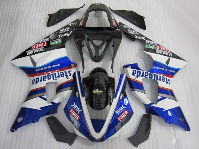 Carenados Moto Yamaha YZF R1 2000-2001 - Blanco Azul Negro Rojo Fimer Sterilgarda Asequibles