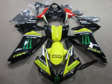 Carenados Moto Yamaha YZF R1 2007-2008 - Rojo Amarillo Negro Verde Monstruo Motul Leovince Asequibles