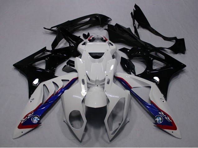 Carenados Moto BMW S1000RR 2009-2014 - Blanco Azul Negro Brillante Asequibles