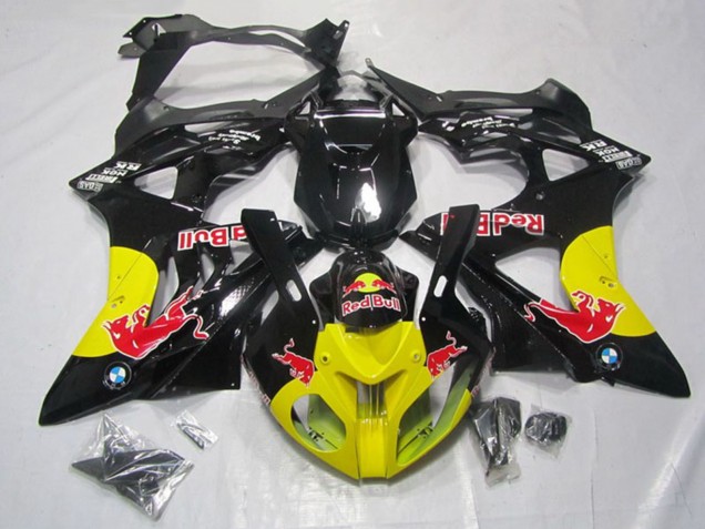 Carenados Moto BMW S1000RR 2009-2014 - Negro Brillante Amarillo Rojo Bull Asequibles