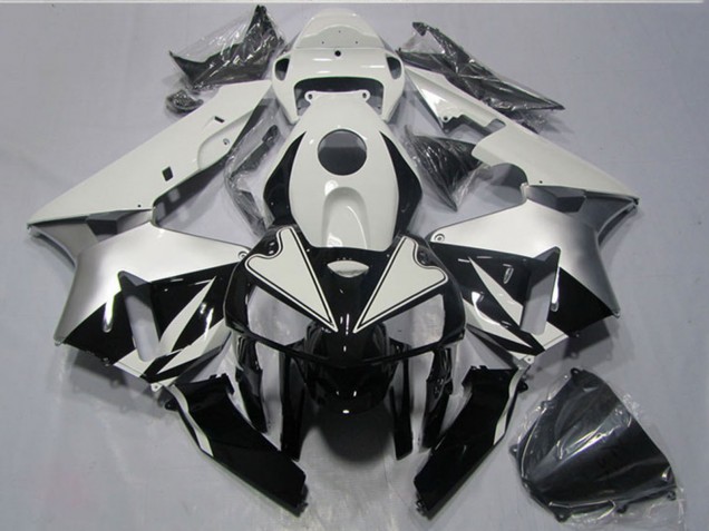 Kits Carenados Moto Honda CBR600RR 2005-2006 - Blanco Negro Asequibles