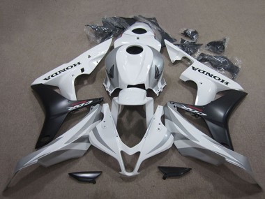 Carenado Moto Honda CBR600RR 2007-2008 - Blanco Negro Mate Asequibles