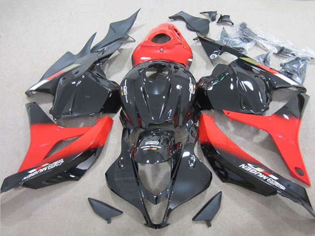 Carenado Moto Honda CBR600RR 2009-2012 - Rojo Negro Brillante Asequibles