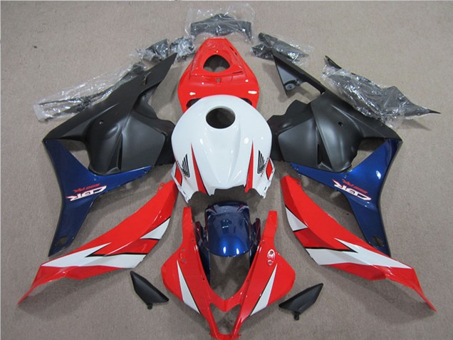 Carenado Moto Honda CBR600RR 2009-2012 - Blanco Rojo Azul Negro Mate Asequibles
