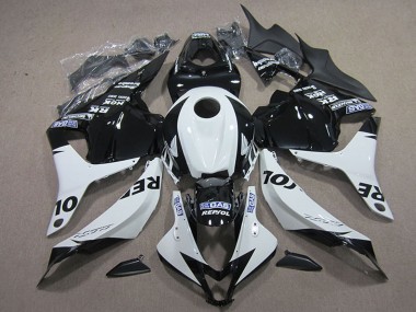 Kits Carenado Moto Honda CBR600RR 2009-2012 - Blanco Negro Brillante Repsol Asequibles