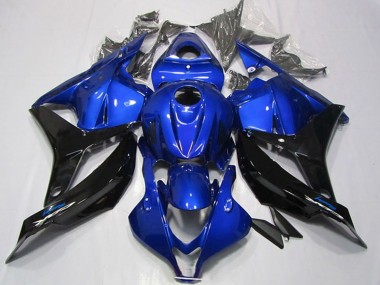 Carenados Moto Honda CBR600RR 2009-2012 - Azul Negro Brillante Asequibles