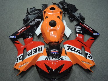 Carenados Moto Honda CBR600RR 2013-2023 - Naranja Blanco Rojo Negro Brillante Repsol HRC Asequibles