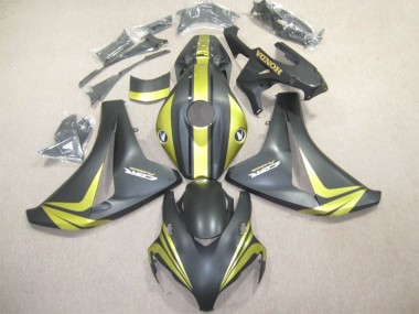 Carenados Moto Honda CBR1000RR 2008-2011 - Amarillo Negro Mate Asequibles