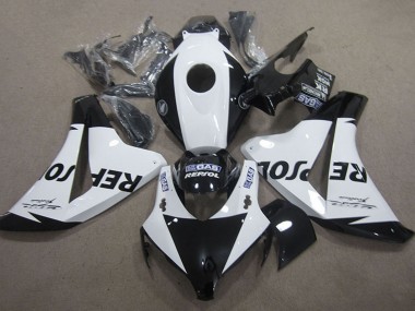 Carenado Moto Honda CBR1000RR 2008-2011 - Blanco Negro Brillante Repsol Asequibles