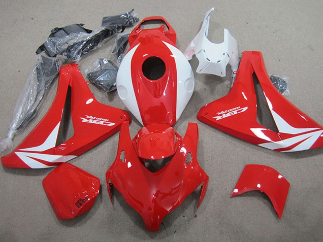 Carenados Moto Honda CBR1000RR 2008-2011 - Blanco Rojo Fireblade Asequibles