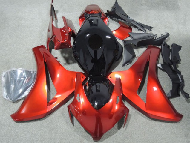 Kits Carenados Moto Honda CBR1000RR 2008-2011 - Rojo Negro Brillante Asequibles