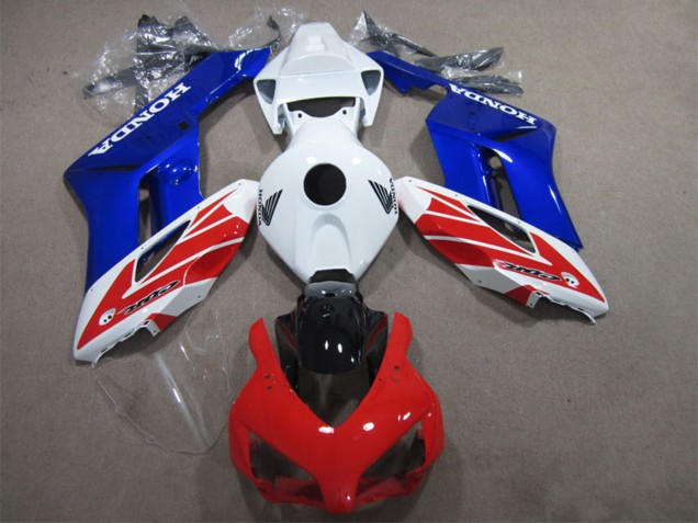 Carenado Moto Honda CBR1000RR 2004-2005 - Blanco Rojo Azul Asequibles
