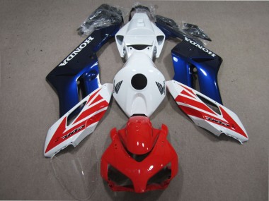 Kits Carenado Moto Honda CBR1000RR 2004-2005 - Blanco Rojo Azul Asequibles